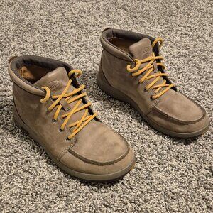 Chaco Brio Chukka Boots J150179 Ankle Lace Up Nubuck Leather Brown Men's 7